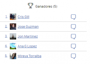 ganadores